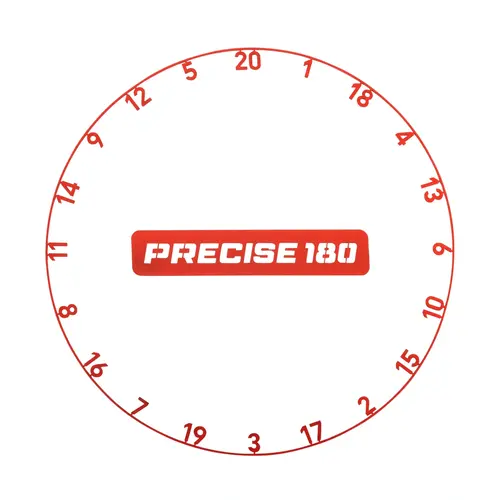 Precise180 Precise180 Numberring Inferno Red