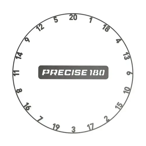 Precise180 Precise180 Numberring Graphit