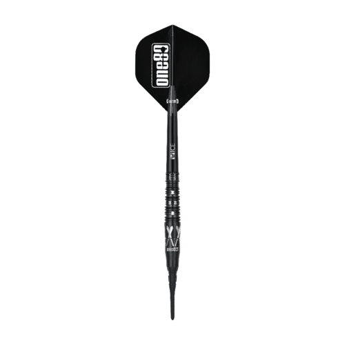 ONE80 ONE80 Noriyuki Nakamura V4 Black 90% Soft Tip Darts