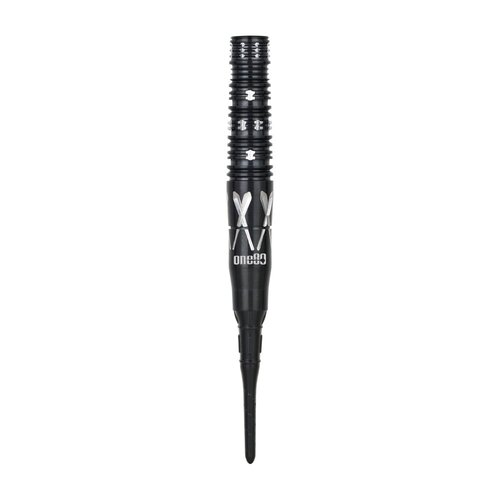 ONE80 ONE80 Noriyuki Nakamura V4 Black 90% Soft Tip Darts