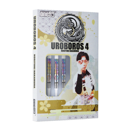 ONE80 ONE80 Noriyuki Nakamura V4 Rainbow 90% Soft Tip Darts