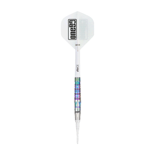 ONE80 ONE80 Noriyuki Nakamura V4 Rainbow 90% Soft Tip Darts