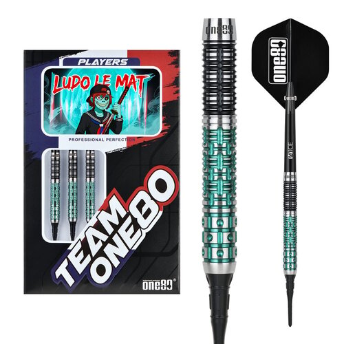 ONE80 ONE80 Ludo Le Mat 90% Soft Tip Darts