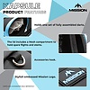 Mission Mission Mission Kapsule Black Blue Dart Case