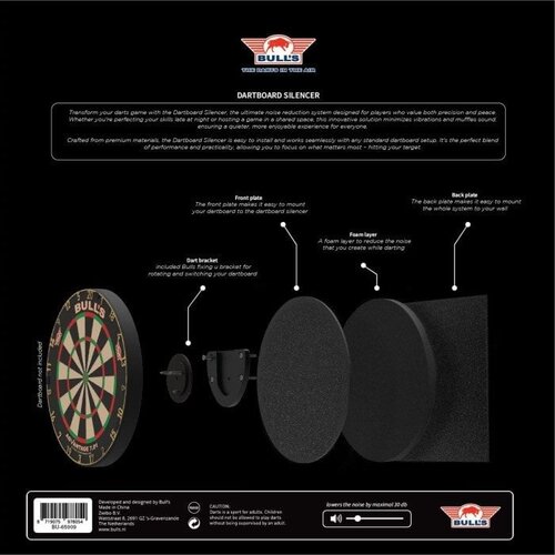 Bull's Bull's Dartboard Silencer