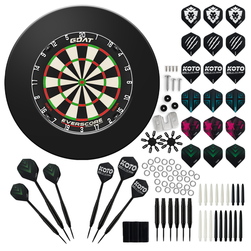 GOAT GOAT Everscore + Surround + KOTO Accessory Kit Steeltip Black 90 Pieces