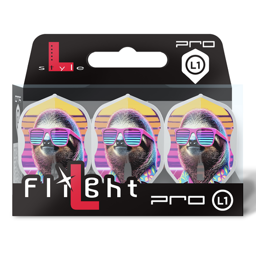 L-Style L-Style L1 Pro Sunset Sloth Dartshopper Exclusives Darts Flights