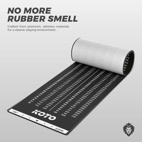 KOTO KOTO Carpet Checkout 237x60cm Dart Mat