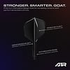 GOAT GOAT Air Black NO6 Darts Flights