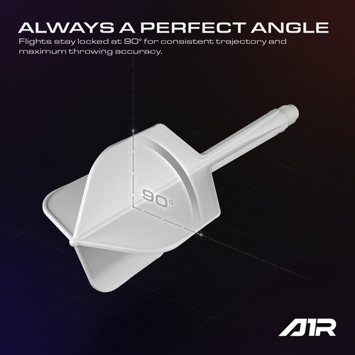 GOAT GOAT Air White NO6 Darts Flights