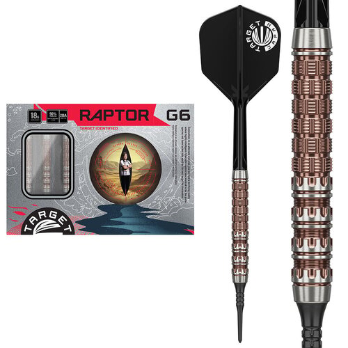 Target Japan Target Japan George Nishitani Raptor G6 90% Soft Tip Darts