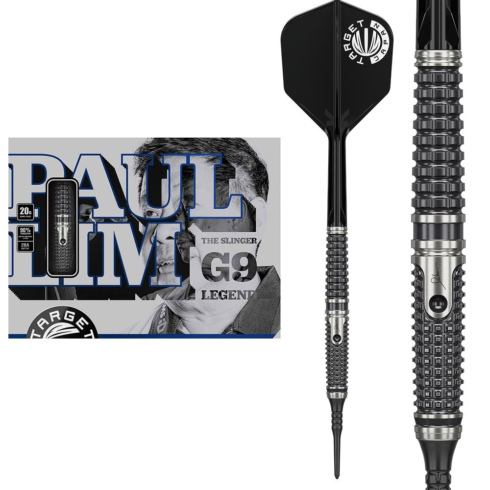 Paul Lim The Legend ダーツ 18g TARGET Target Japan - The Legend Gen8 Paul Lim Darts - 90% Tungsten