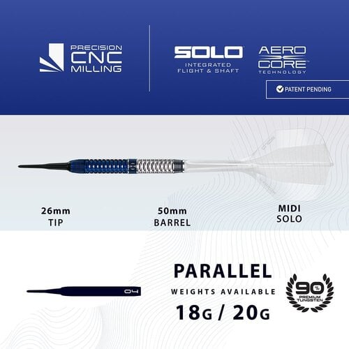 Harrows Harrows Geo Parallel 90% Soft Tip Darts