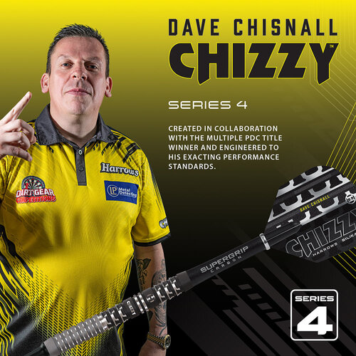 Harrows Harrows Dave Chisnall V4 90% Soft Tip Darts