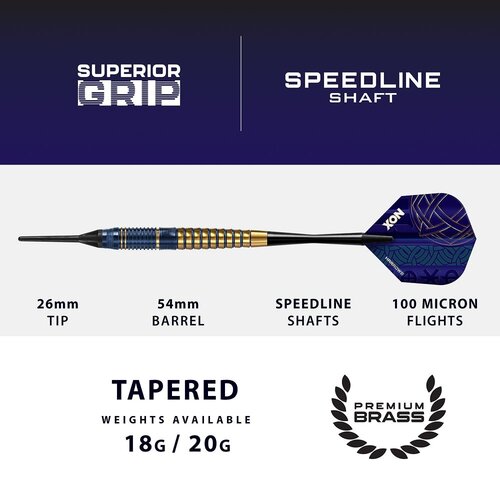 Harrows Harrows Nox Brass Soft Tip Darts