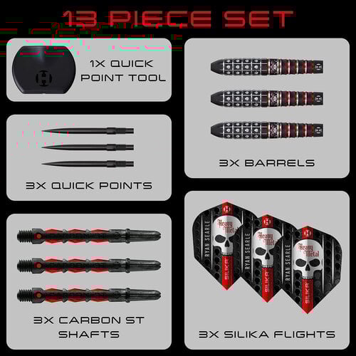 Harrows Harrows Ryan Searle V3 Quick Point 90% Darts