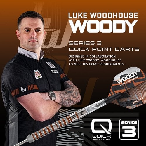 Harrows Harrows Luke Woodhouse V3 Quick Point 90% Darts