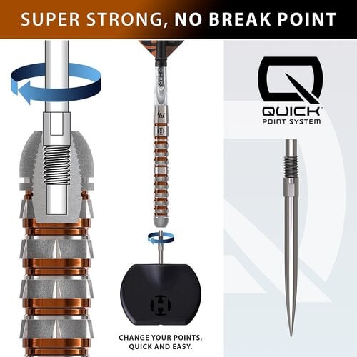 Harrows Harrows Luke Woodhouse V3 Quick Point 90% Darts
