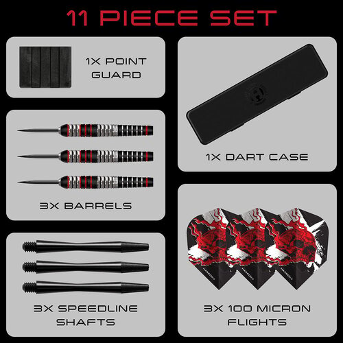 Harrows Harrows Ryan Searle Heavy Metal Brass Darts