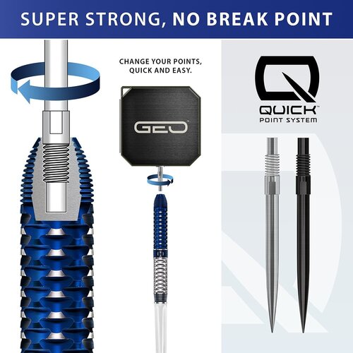 Harrows Harrows Geo Parallel Quick Point 90% Darts