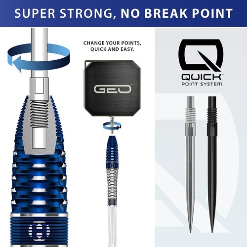 Harrows Harrows Geo Bomb Quick Point 90% Darts