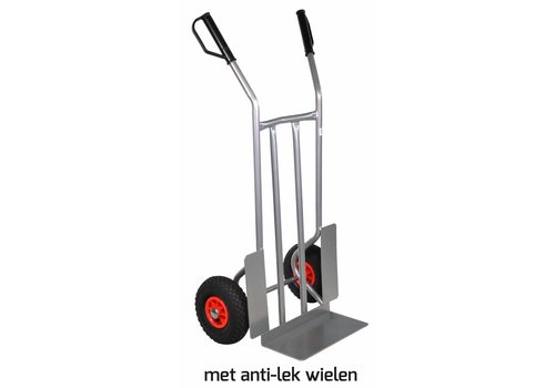 Steekwagen 250kg antilek wielen 