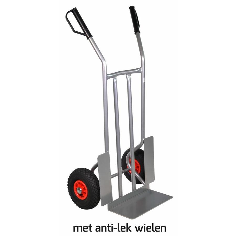 Steekwagen 250kg antilek wielen