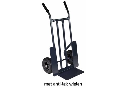 Steekwagen 300kg antilek wielen 