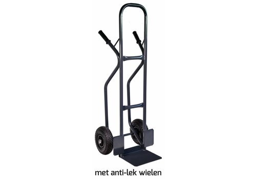 Krattenwagen 300kg antilek wielen 