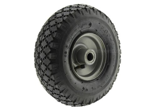 RÖLLEX luchtband 260mm metaal grijs asgat 20mm  RÖLLEX luchtband 260mm metaal grijs asgat 20mm