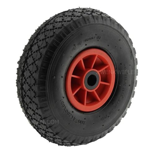 Kinderkruiwagen wiel luchtband asgat 20mm 