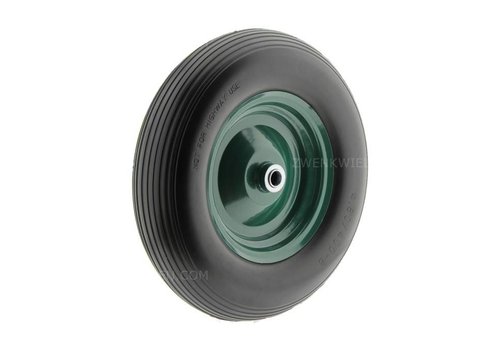 FARO PU band 390mm metaal groen asgat 20mm 