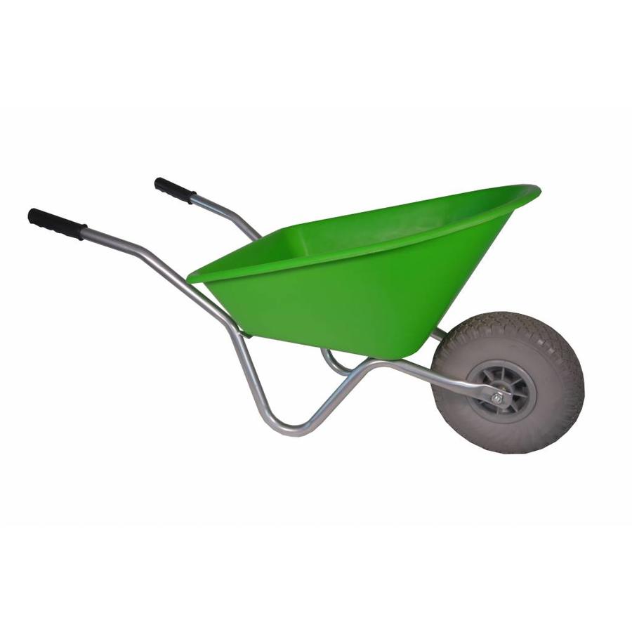 Kinderkruiwagen 35 liter lime anti-lek