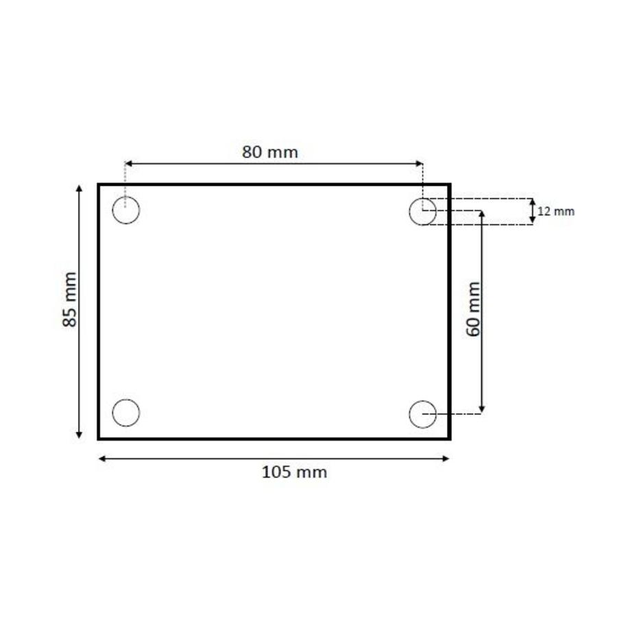 Schetsplaat 85x105x5mm