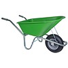 Kruiwagen 100 liter lime