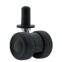 PATPLOW limited black softwiel 39mm plug rond kunststof 13mm