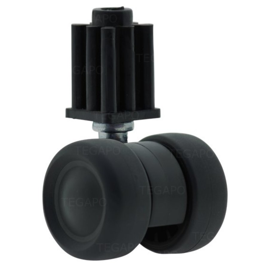 PATPLOW limited black softwiel 39mm plug vierkant 21mm