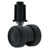 PATPLOW limited black softwiel 39mm plug vierkant 16mm