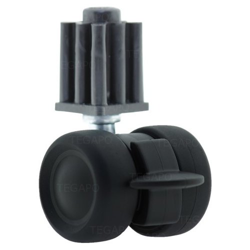 PATPLOW limited black softwiel 39mm plug vierkant 22mm met rem 