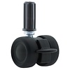 PATPLOW limited black softwiel 39mm plug 16mm met rem