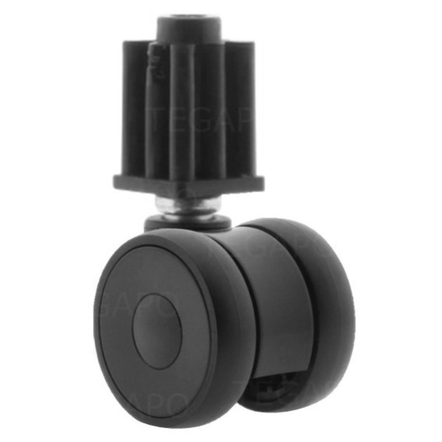 PAPU LOW wiel 50mm plug vierkant 22mm