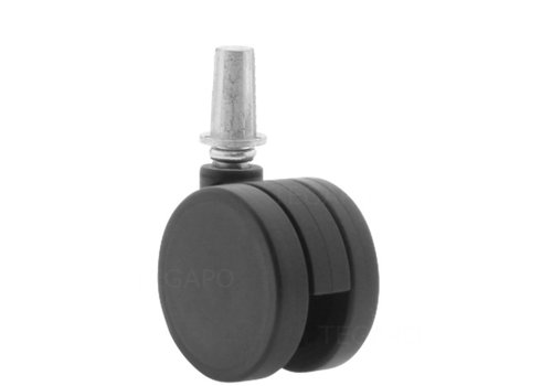 PPPU wiel 55mm plug rond staal 13mm 