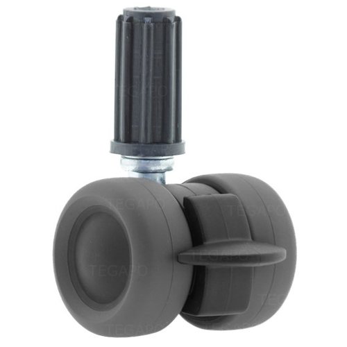 PATPLOW wiel 39mm plug 17mm met rem 