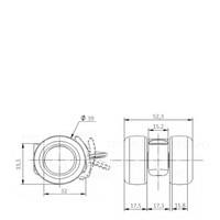 thumb-PATPLOW wiel 39mm met rem-2