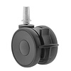 PAPU HIGH wiel 75mm plug rond staal 13mm met rem