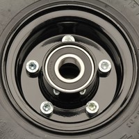 Massief 260mm zwart extreme load asgat 20mm (Pro+ kwaliteit)