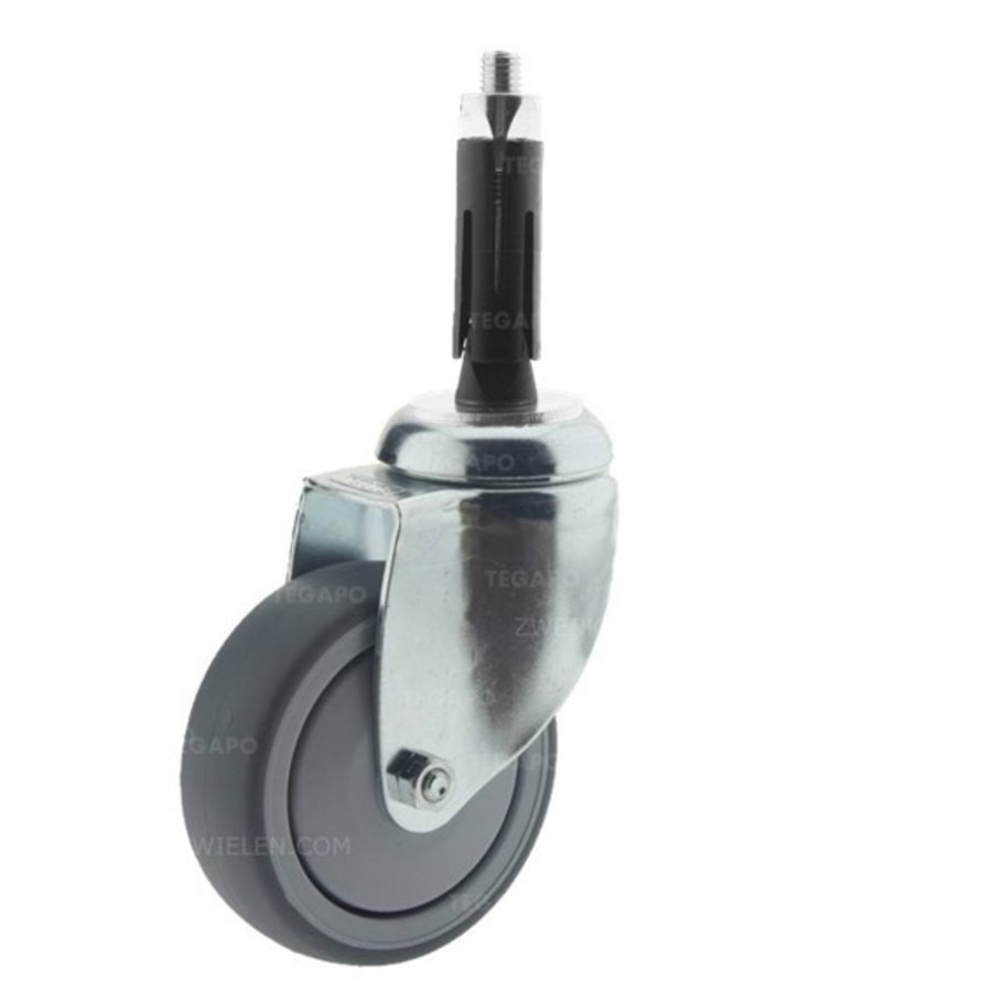 Zwenkwiel 100 verzinkt 2TPKO ronde buis 24-27mm-1