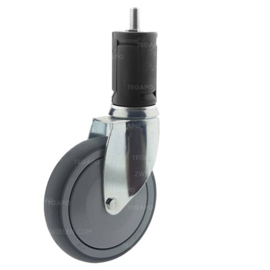 Zwenkwiel 150 verzinkt 2TPKO ronde buis 36-39mm-1