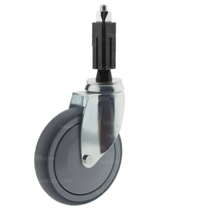 Zwenkwiel 125 verzinkt 2TPKO vierkante koker 24-27mm-1