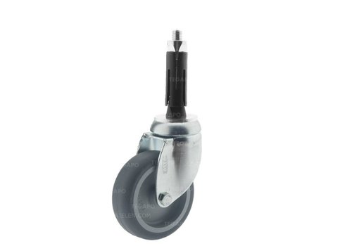 Zwenkwiel 75 verzinkt 2TP ronde buis 24-27mm 